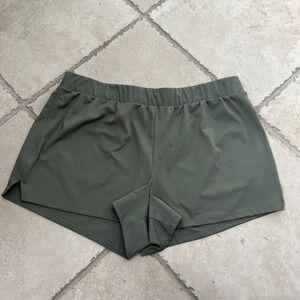 Columbia Womens XXL Sandy Creek Stretch Shorts Olive Green 1933471